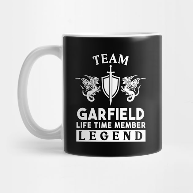 Garfield Name T Shirt - Garfield Life Time Member Legend Gift Item Tee by unendurableslemp118